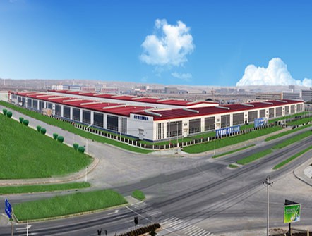 甘肅建投鋼結(jié)構(gòu)生產(chǎn)車間（一期）